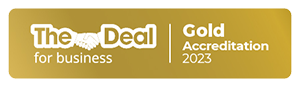 Wigan council The Deal for business Gold Accreditation 2023